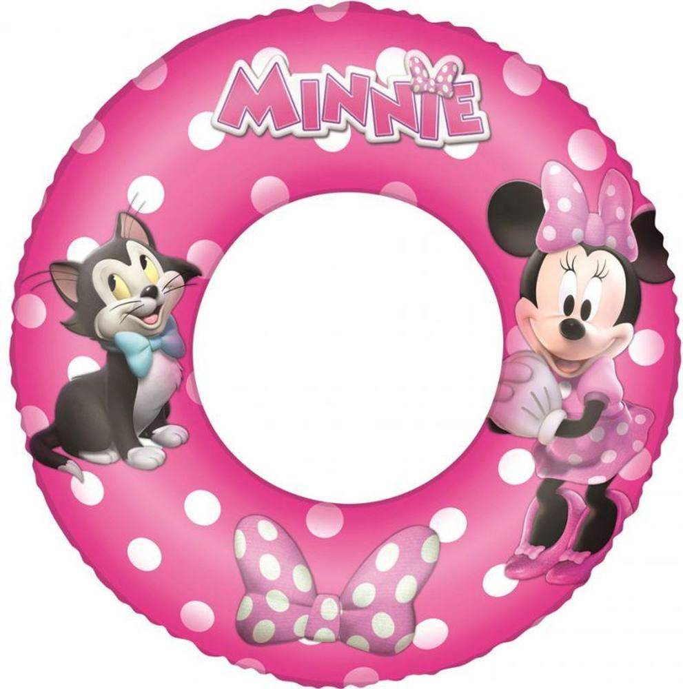 Bestway Minnie Mouse Inflatable Ring Pink