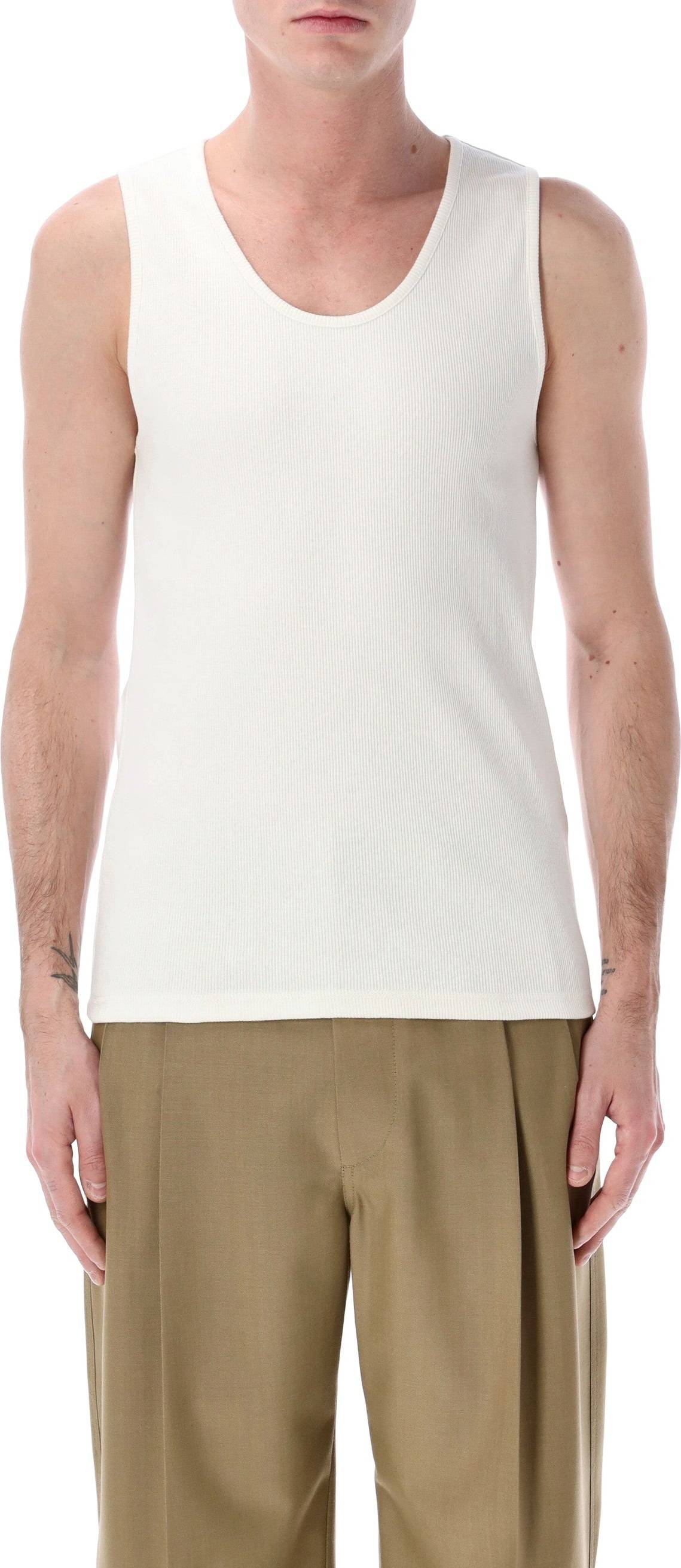 LEMAIRE Rib Tank Top Toppar Bomull
