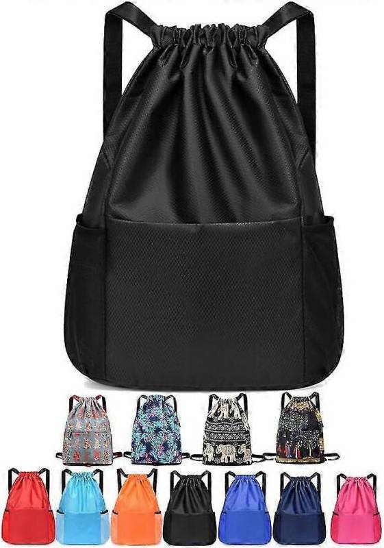 Lilyasion Water-Resistant Drawstring Backpack