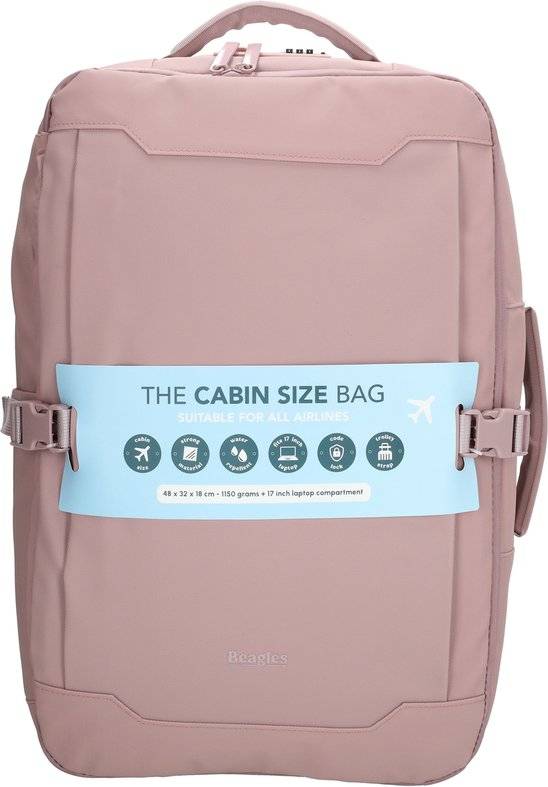 Beagles Shikoku Rugzak 17 Inch - Oldpink