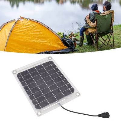 Solar Panel 10W USB Output Double Sided
