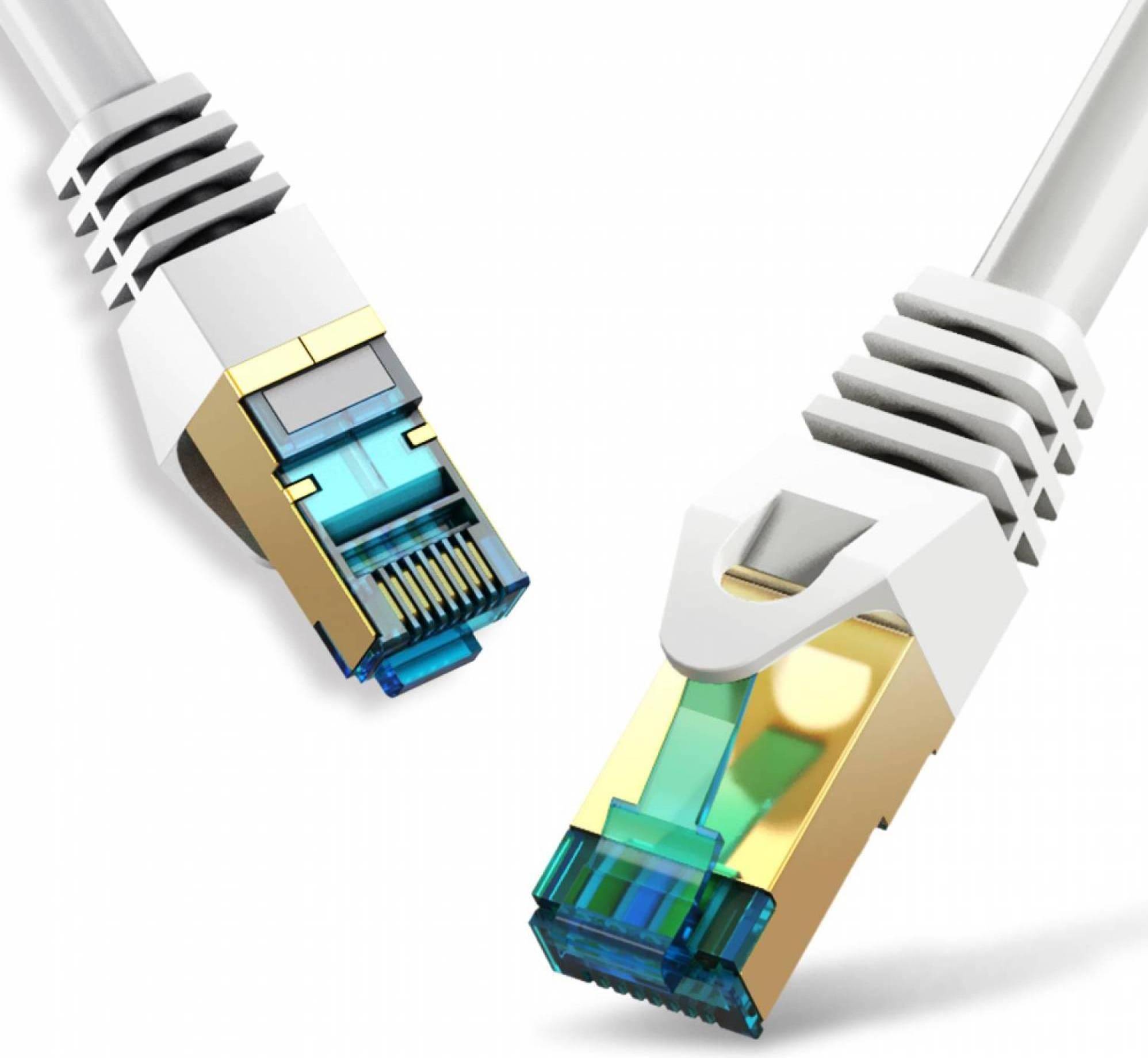 Vention Cat7 S/FTP RJ45-RJ45 Patch Cable 3 m - Grey 3m