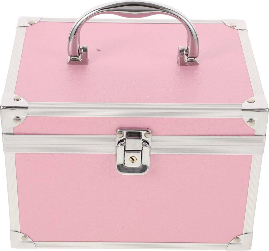 Pink tool box Pink Aluminum Tool Box With Handle