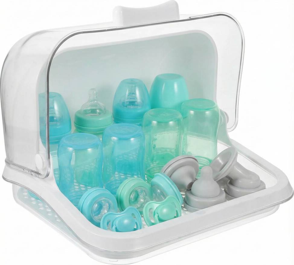 Baby Bottle Storage Box Drying Rack