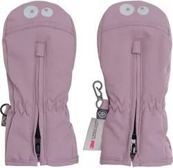 Color Kids Mittens W Zipper Toadstool