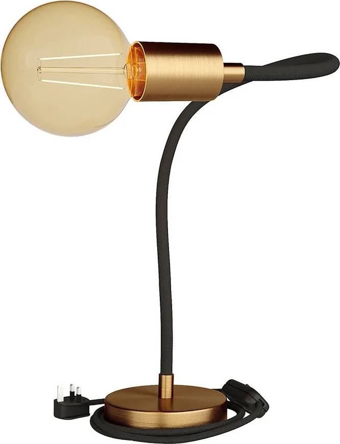 Creative-Cables Creative Cable With Bulb Table Flex Articulated Diffused Light Table Lamp