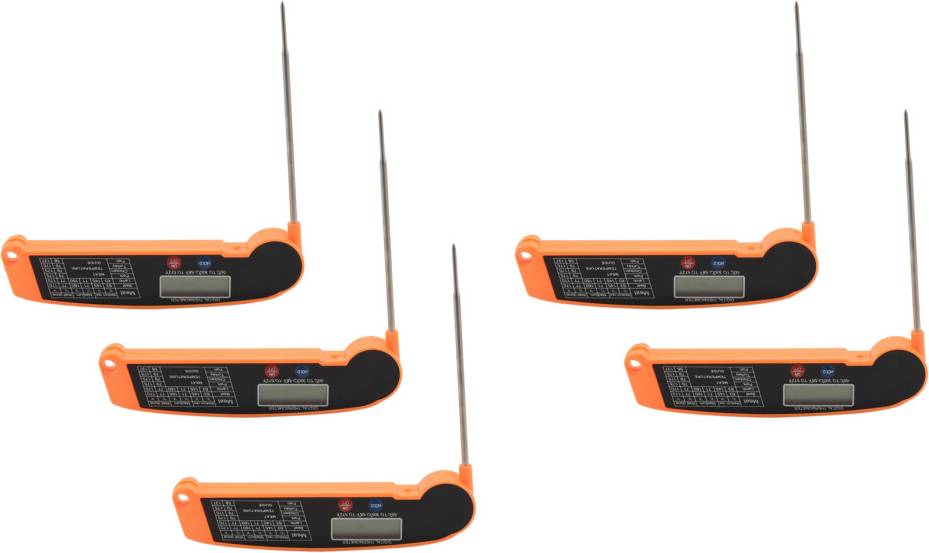 Typecat Digital Instant Read Meat Thermometer Kitchen Thermometer 5pcs