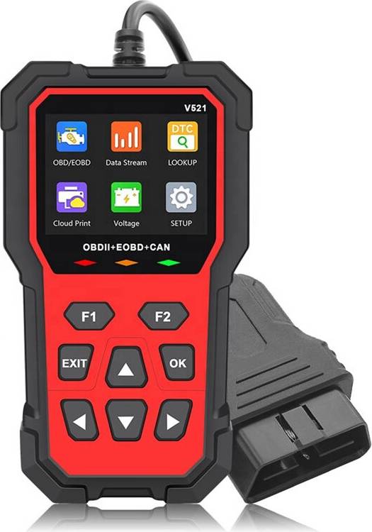 Saudism V521 OBD2 Scanner Engine Fault Code Reader