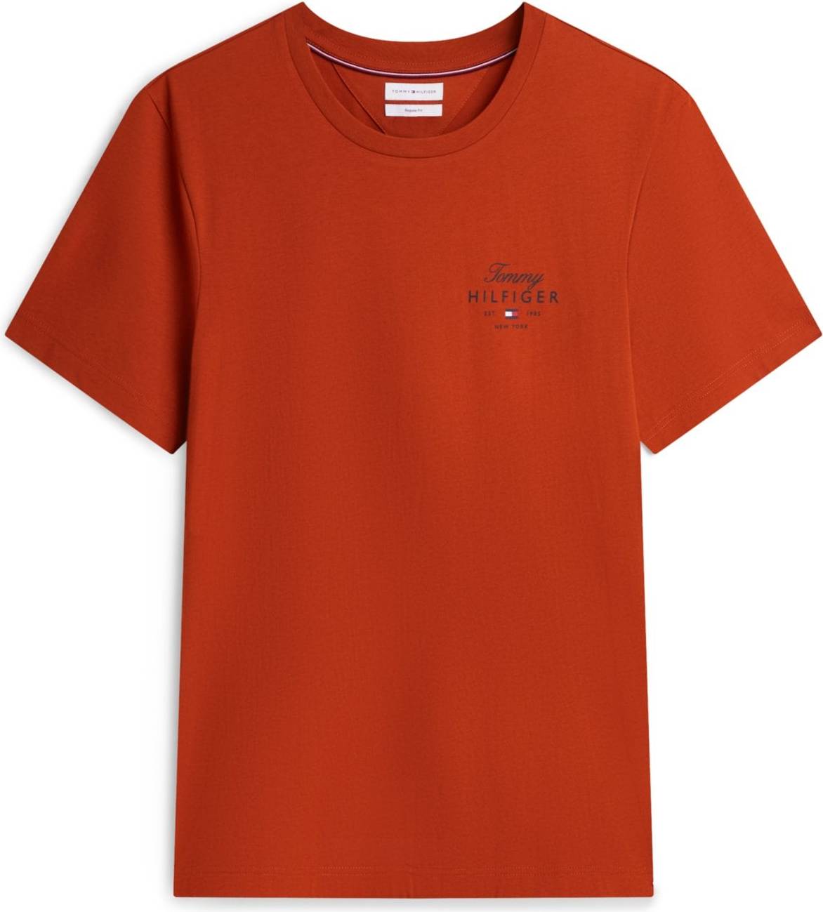 Tommy Hilfiger Script Stack Regular Tee - Orange