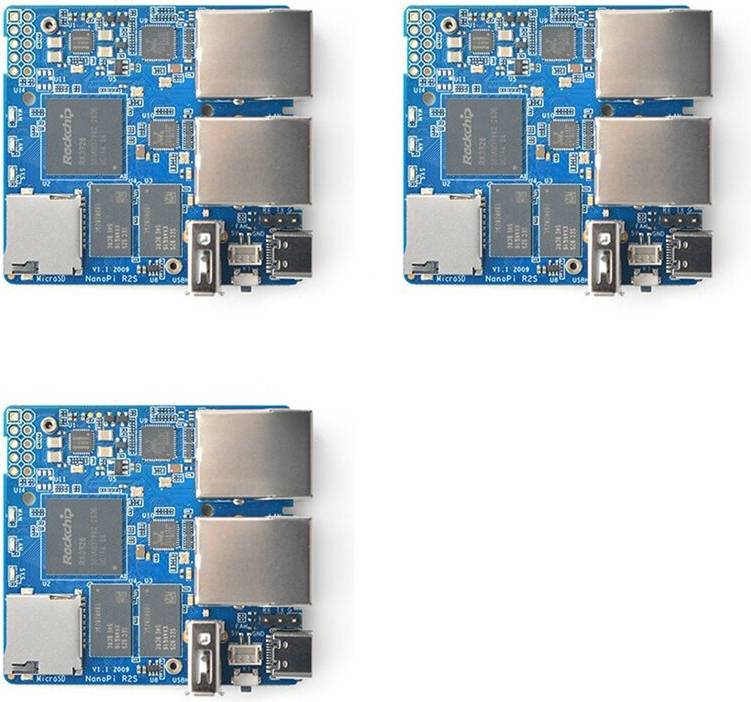 Melitt 3X NanoPi R2S Router Development Board