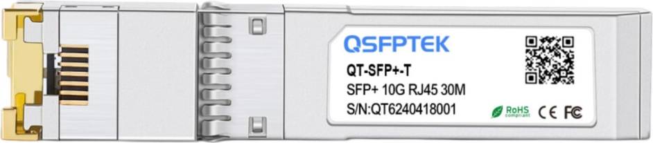 10gbase t 10GBASE-T SFP+ RJ45 Transceiver Module