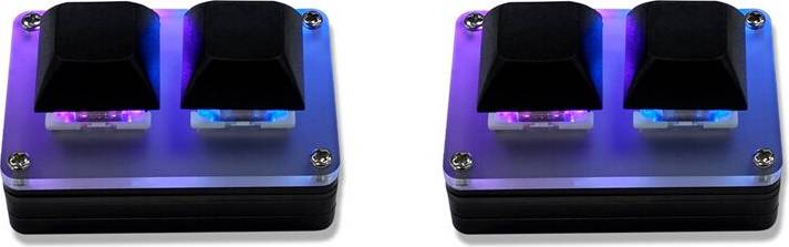 Melitt 2-Key Programmable Gaming Mechanical Keyboard