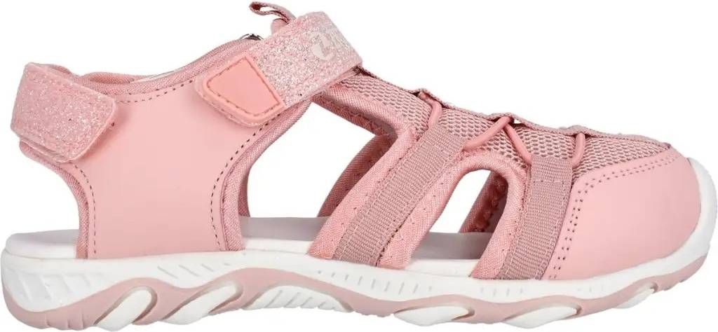 zigzag Fipa Closed Toe Sandal - Rosa