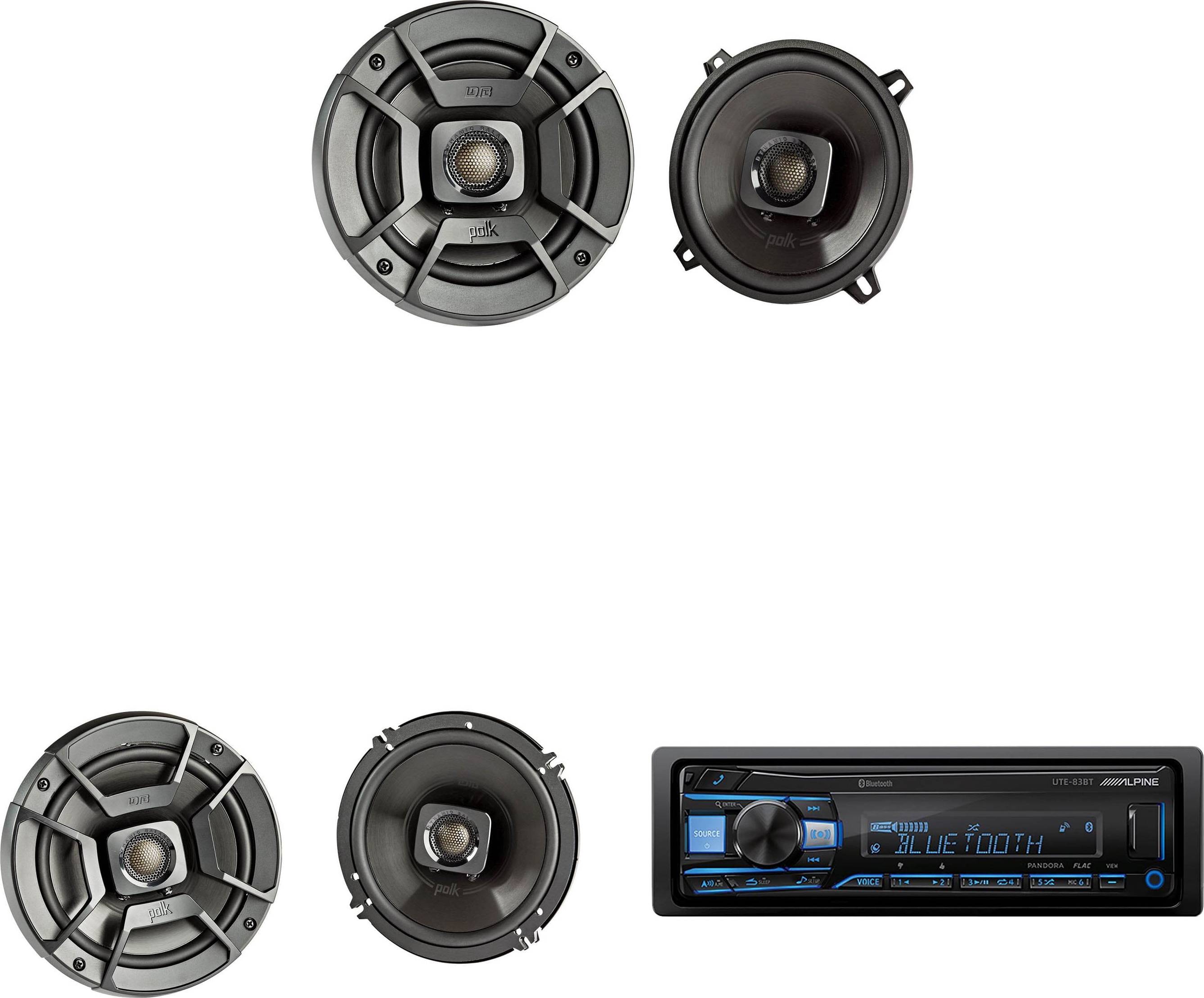 Alpine stereo Alpine UTE-83BT Single Din Source Unit