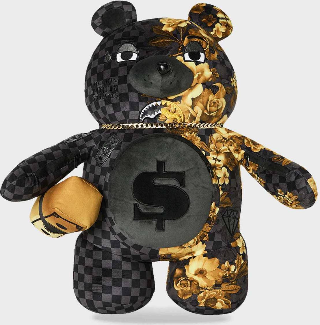 Remix Moneybear Backpack Rucksack - Gold