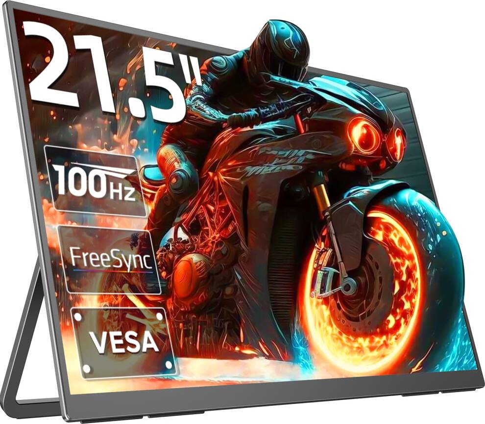 Qled monitor 21.5 Inch 100Hz QLED Portable Monitor