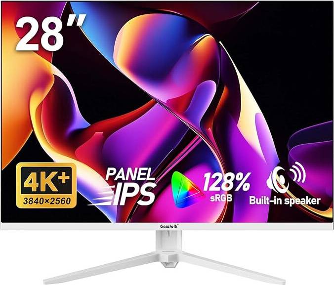 Gawfolk 28 Inch UHD 4K Computer Monitor