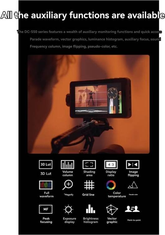 Portable monitor touch 550 Pro 5.5 Inch Portable Monitor