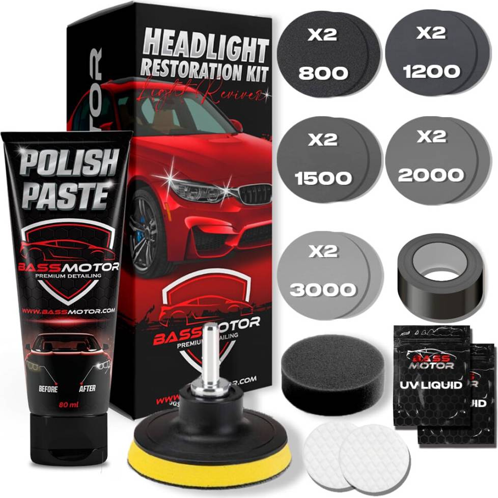 Headlight restoration kit Car Headlight Restoration Kit