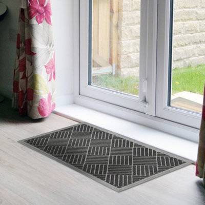Geometric Rectangular Door Mat 45 x 75 cm