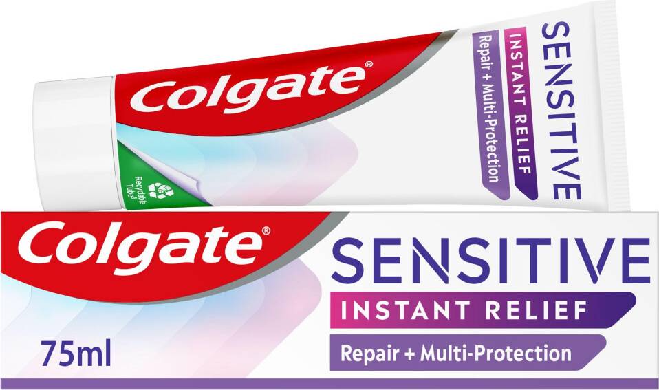 Colgate sensitive relief Colgate Sensitive Instant Relief Repair Toothpaste 75ml