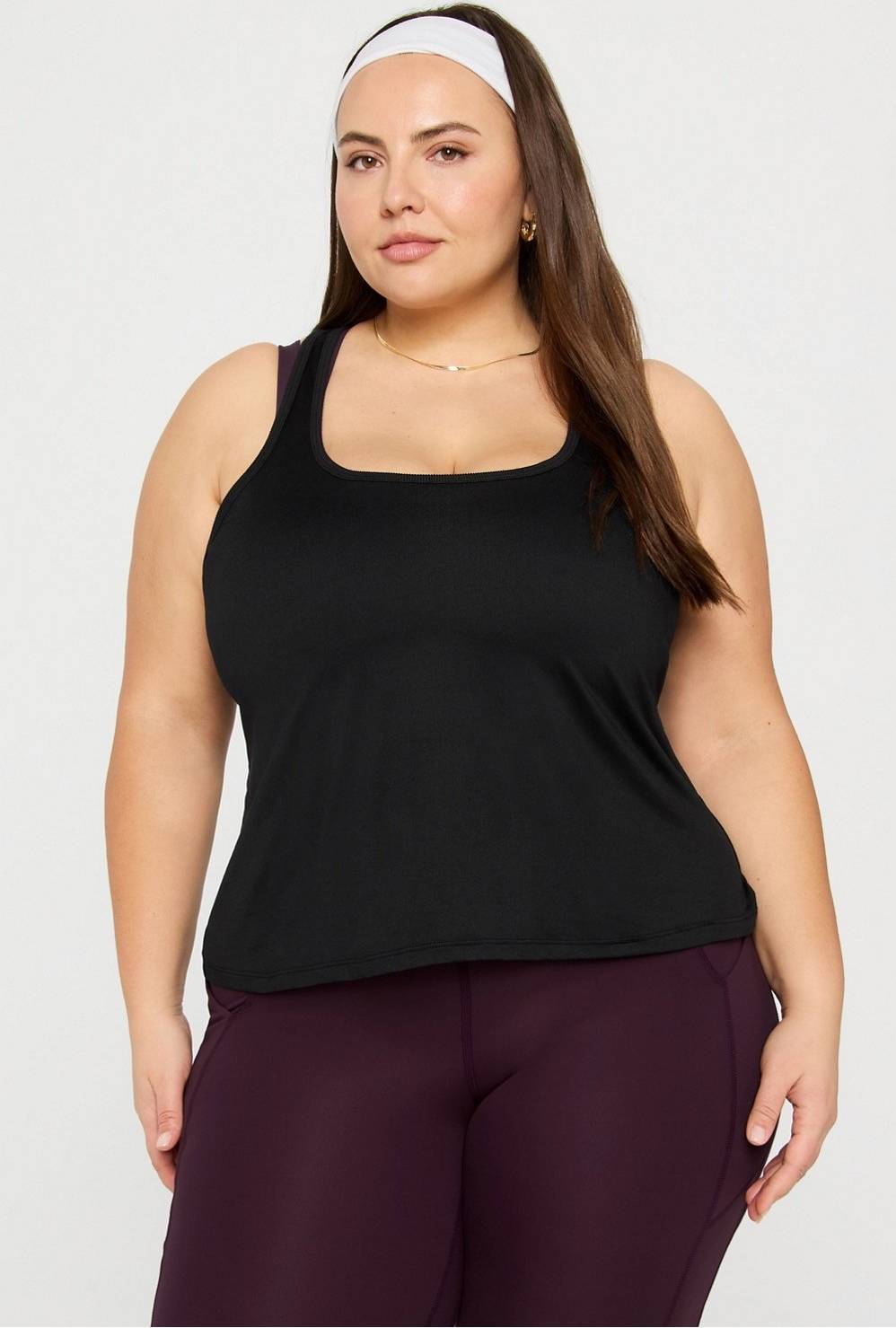 Fabletics Racerback Tank Top Womens Black