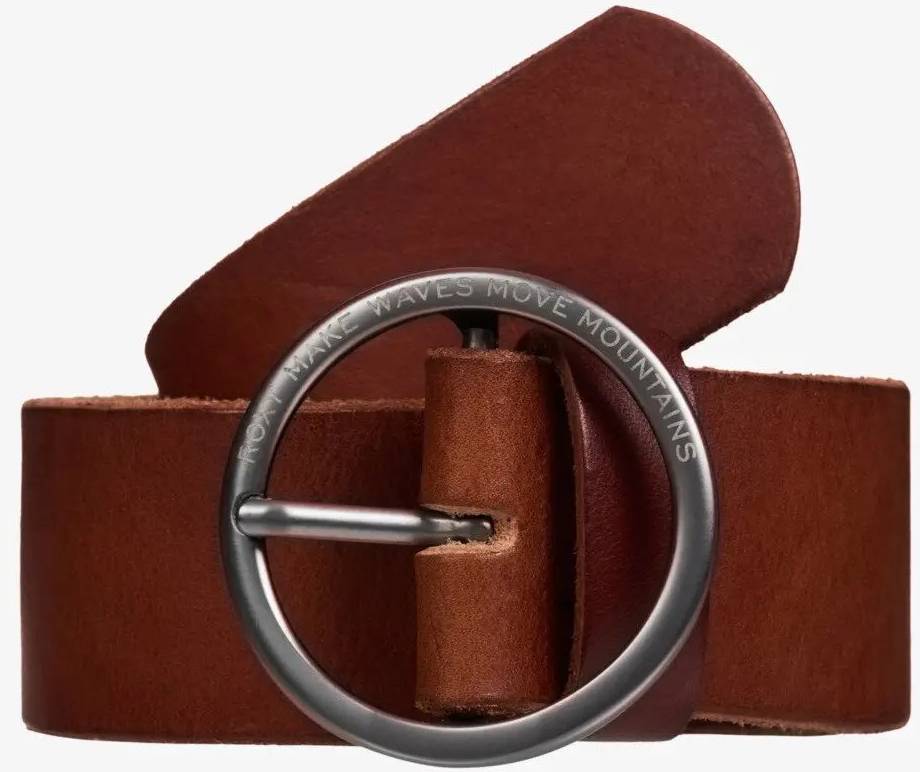 Roxy Ritual Spiritual Leather Belt - Marron