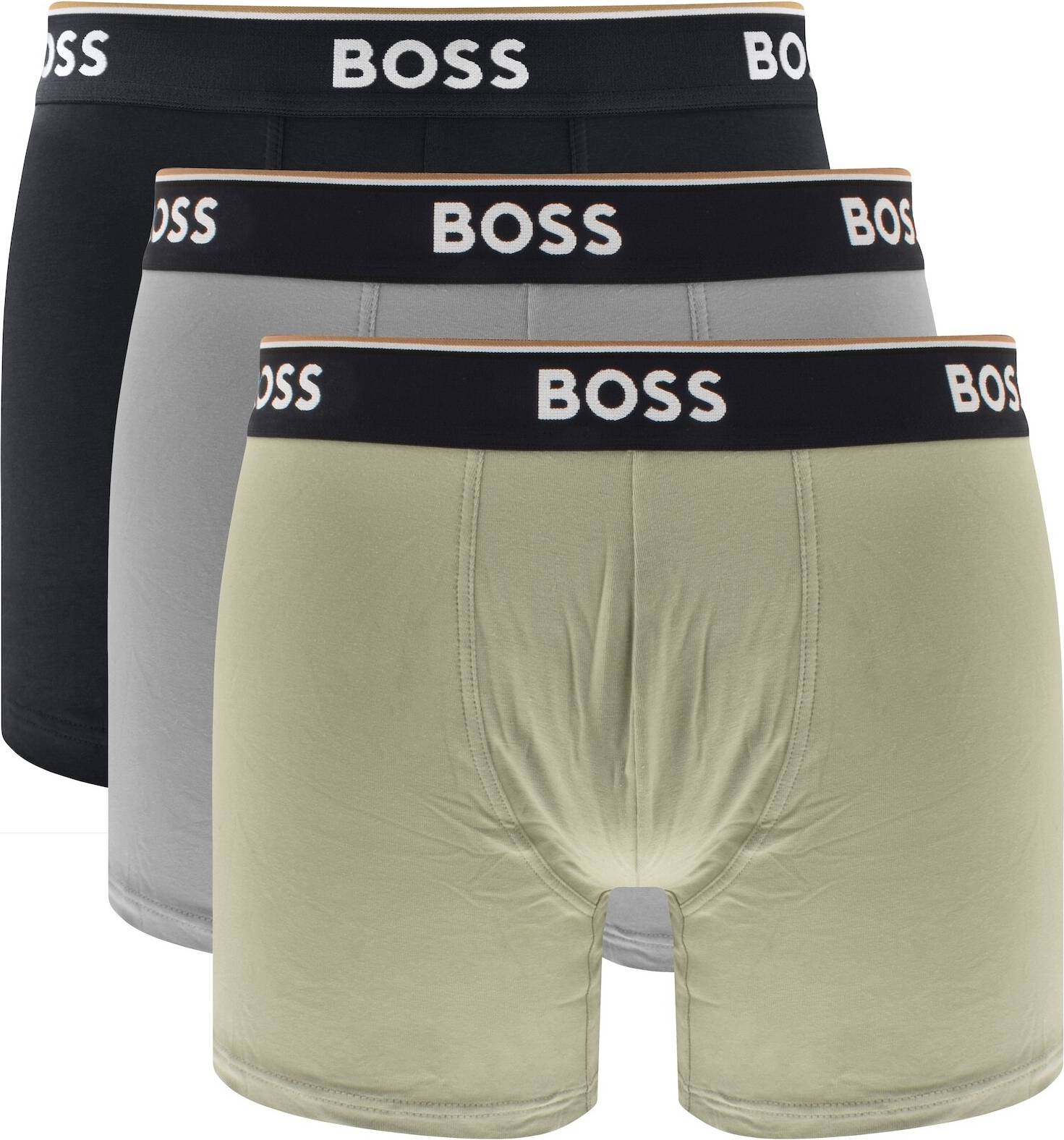 BOSS 3 Pack Power Boxer Briefs Assorted