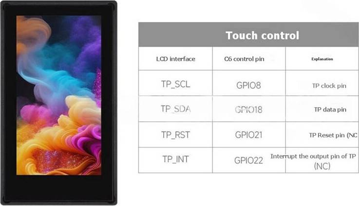 Kepptory ESP32-S6-LCD 1.9 Inch LCD Screen Development Board