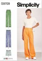 Simplicity Sewing Pattern 9709 Trousers Intermediate U5