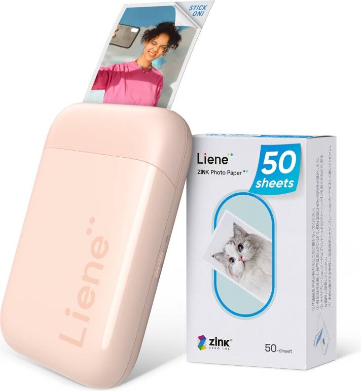 Portable photo printer Liene Portable Mini Instant Color Photo Printer