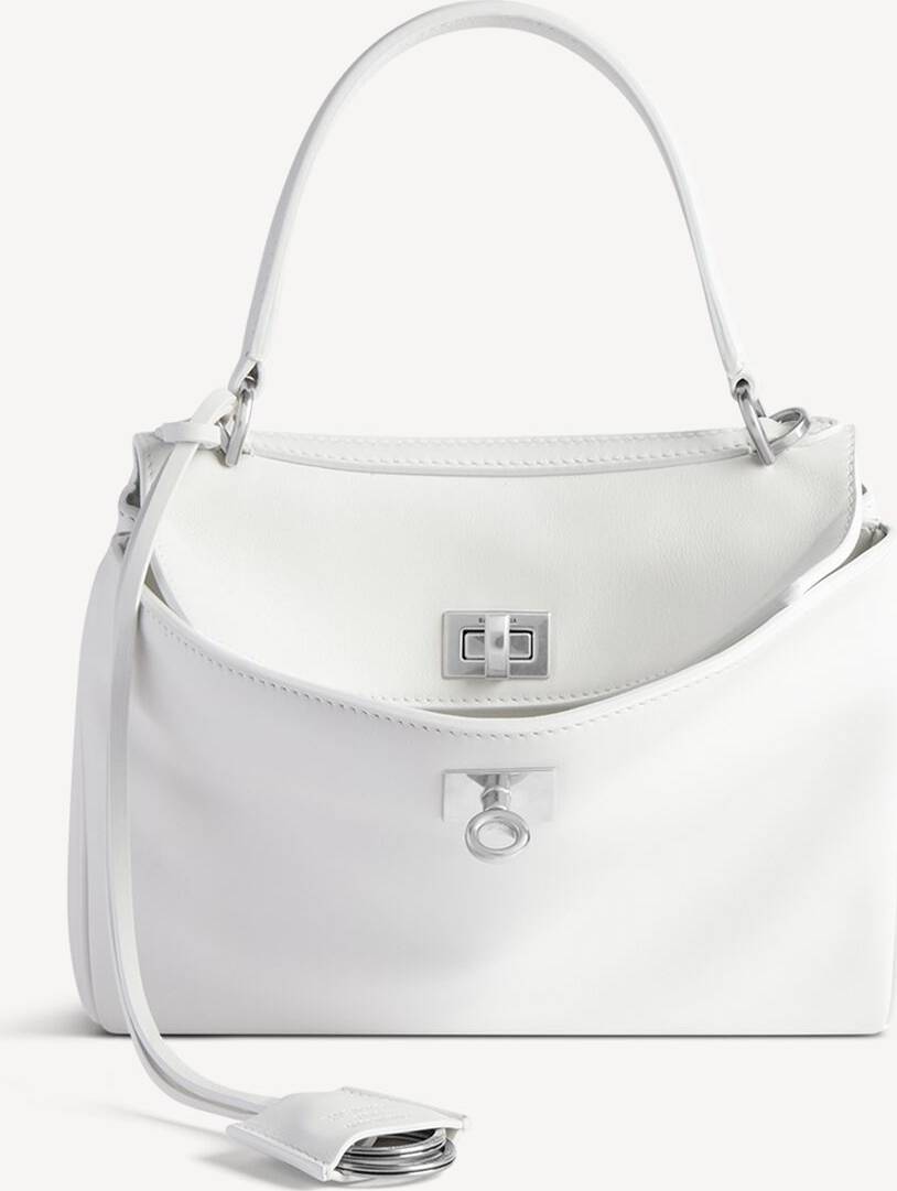Balenciaga Rodeo Handbag Mini - Optic White