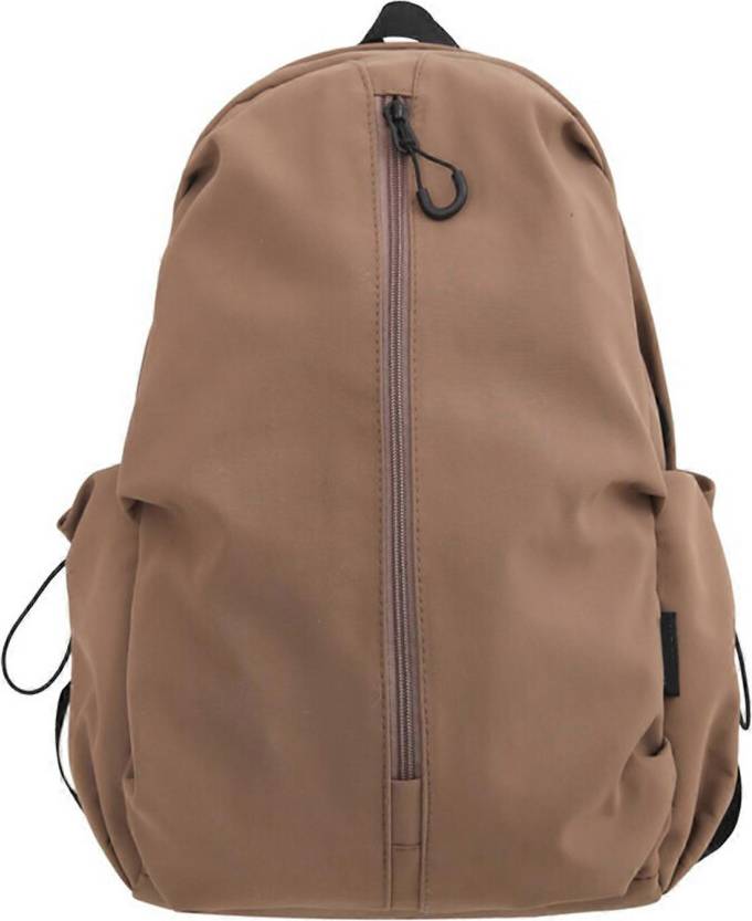 Nylon Backpack - Brown