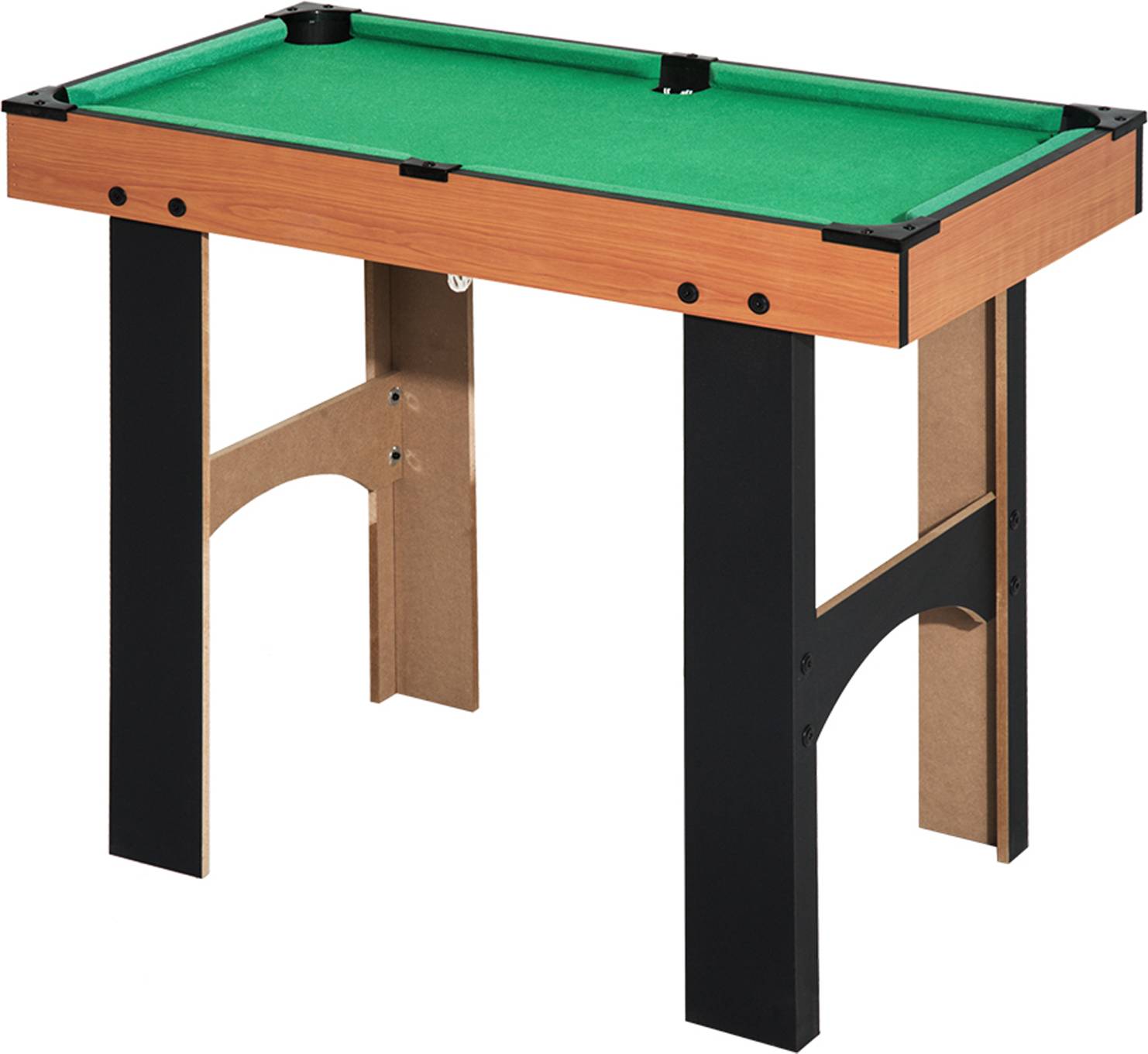 Spillebord 4 i 1 Homcom 4 in 1 Multi Games Table Set