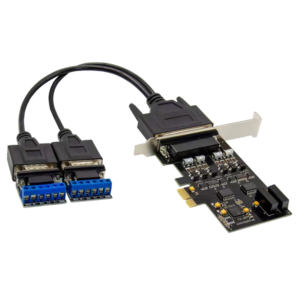 Jojomino Parallel Port DB25 25Pin PCIe Riser Karte