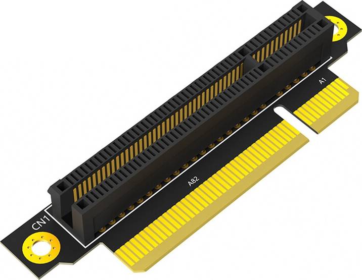 Jojomino PCI-E 8X 3.0 90-Grad Reverse Riser Karte