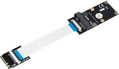 Sodial M.2 (ngff) Key A/e/a+e To Pci-e Adapter With Ffc Cable For Pc Computer E5h2