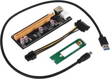 Sodial M.2 M Key To Usb 3.0 Pci-e Riser Card