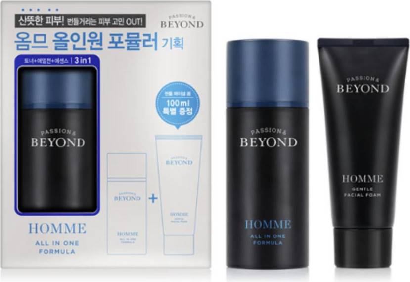 Beyond Homme All-In-One Formula Special Set 100mL Facial Foam 100mL