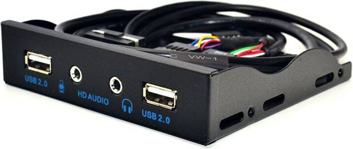 Rack usb hub Exogio 2 Port USB 2.0 Hub Splitter
