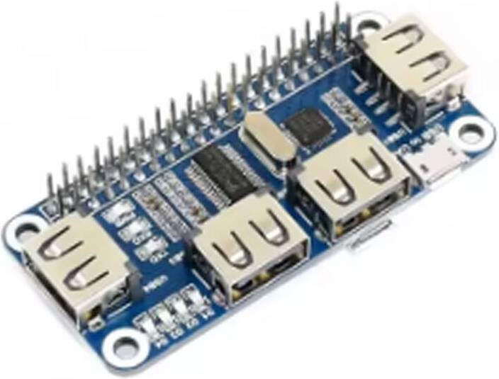 Typecat 4 Port USB Hub Hat for Raspberry Pi
