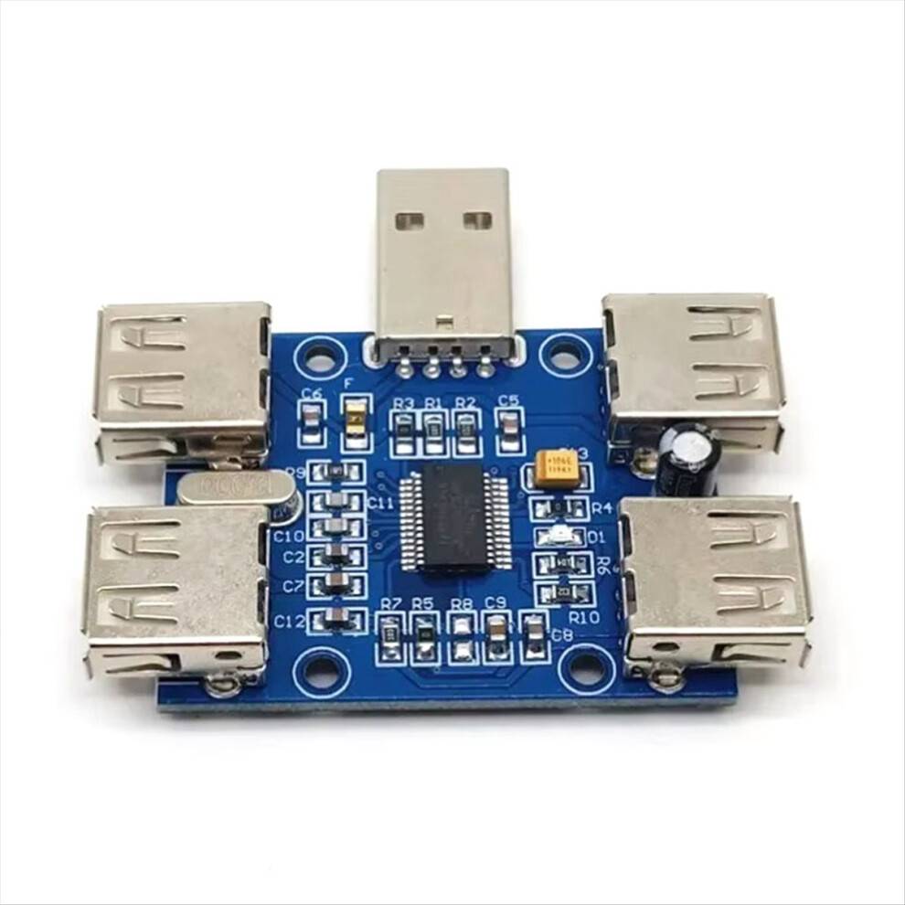 Saudism USB Hub USB2.0 4 Port Controller Module