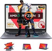 Ecran pc portable Vanwin PC Portable 15.6 Pouces FHD Ecran Tactile Rotation