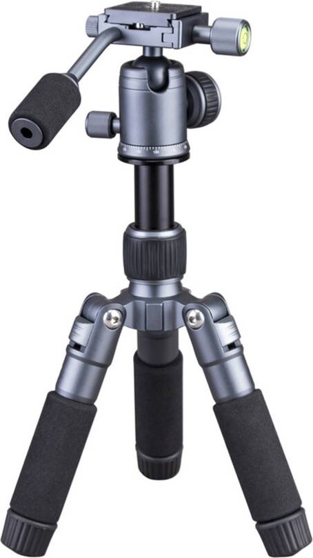 Aluminum Mini Tripod 20 Inch Adjustable 360 Degree Rotation