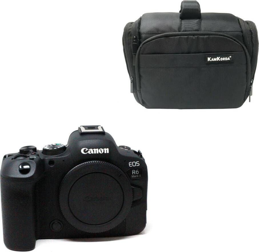 Canon eos r6 ii Canon EOS R6 Mark II Mirrorless Camera with Bag