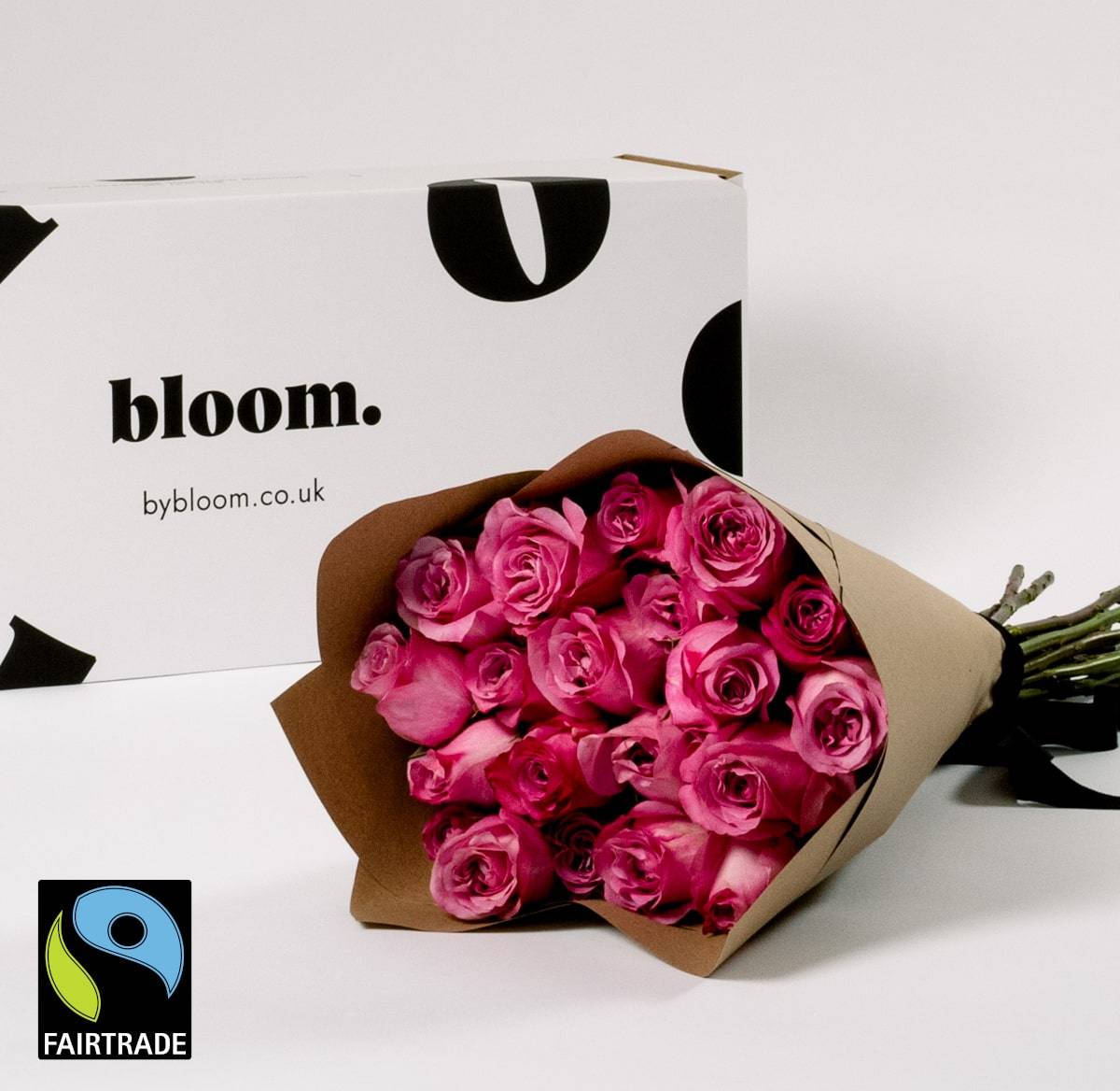 Bloom Fairtrade Cerise Pink Roses