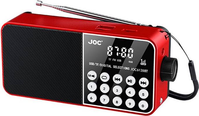 Typecat Haut Parleur Radio Portable Rouge