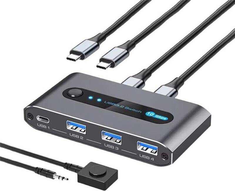 Usb 3.2 10gbps hub USB 3.2 Device Switcher for Keyboard Mouse