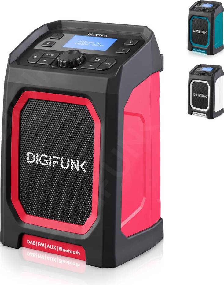 DigiFunk Work Site Radio USB Rechargeable