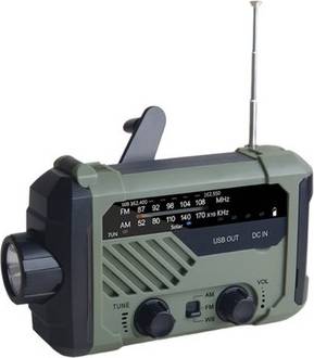Sodial Multi-function Solar Emergency Radio Flashlight6124